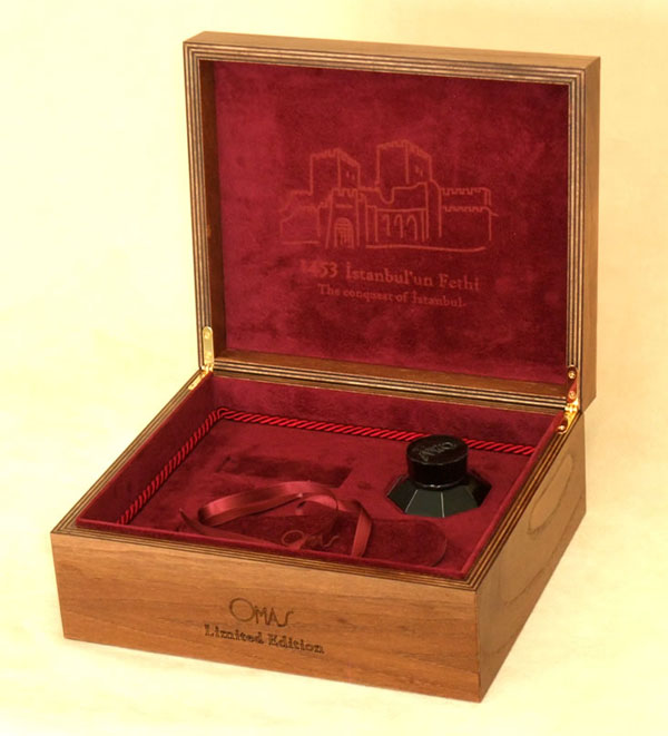 scatola stilografica legno
